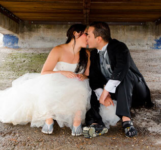 fotos de novios trash